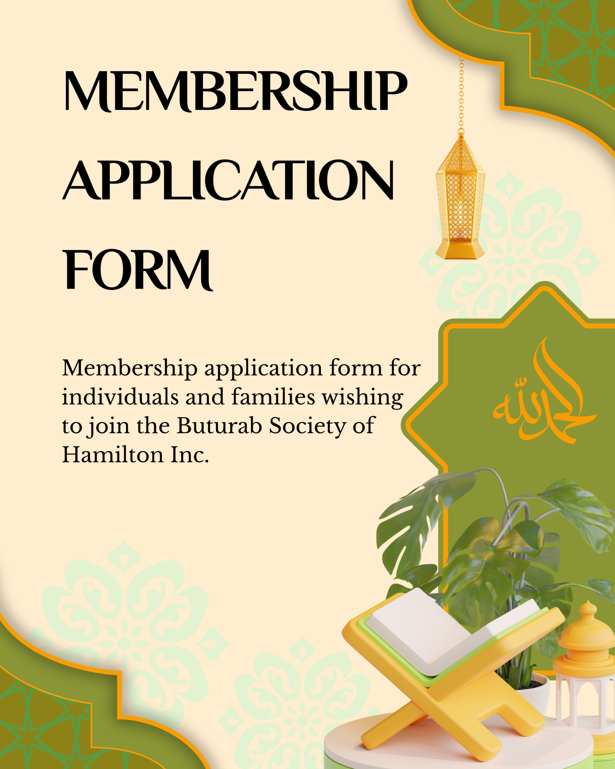 membership form